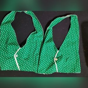 2 St. Patrick vests holiday costume